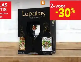 Carrefour Tripel Blond Lupulus Bier 2 x (4 x 33cl) aanbieding