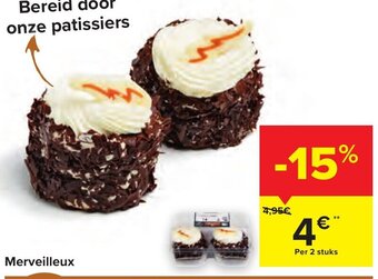 Carrefour Merveilleux 2 Stuks aanbieding