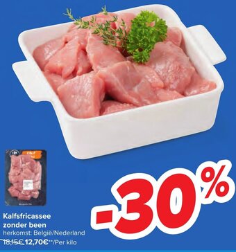 Carrefour Kalfsfricassee Zonder Been aanbieding