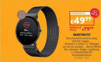 Trafic Smartwatch aanbieding