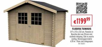 Trafic Flodova tuinhuis aanbieding