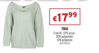 Trafic Trui aanbieding