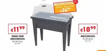 Trafic Deksel voor moestuintafel, moestuintafel aanbieding