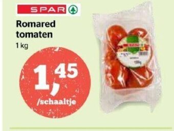 Spar Romared tomaten 1kg aanbieding