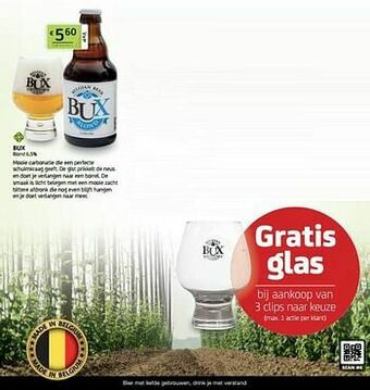 BelBev Bux blond 6,5% aanbieding