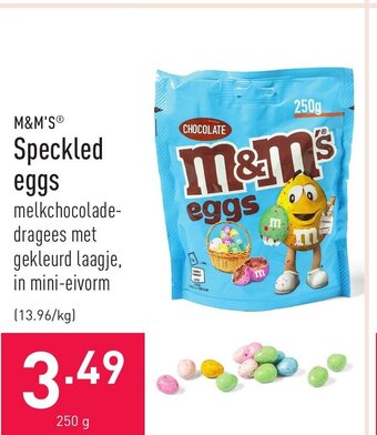ALDI M&M's Speckled eggs aanbieding
