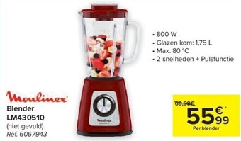 Carrefour Blender lm430510 aanbieding