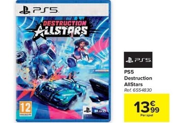 Carrefour Ps5 destruction allstars aanbieding
