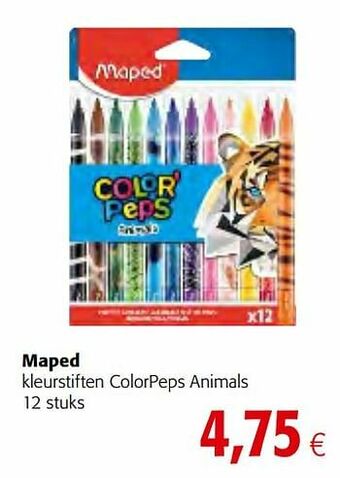 Maped kleurstiften colorpeps animals