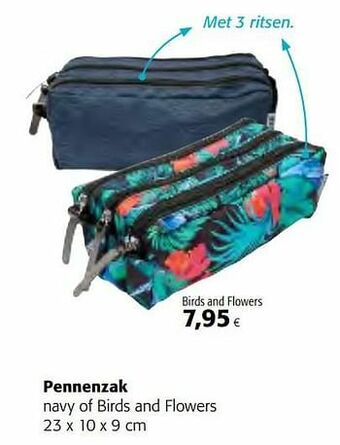 Pennenzak birds and flowers
