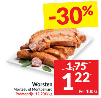 Intermarché Worsten 100g aanbieding