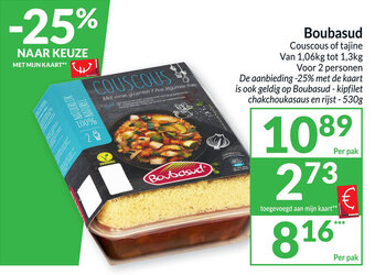 Intermarché Boubasud Couscous of Tajine aanbieding
