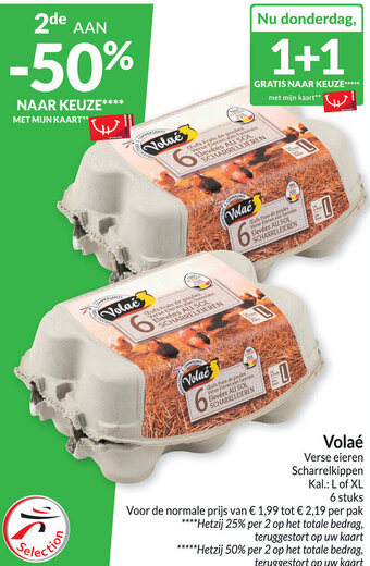Intermarché Volaé Verse Eieren Scharrelkippen aanbieding