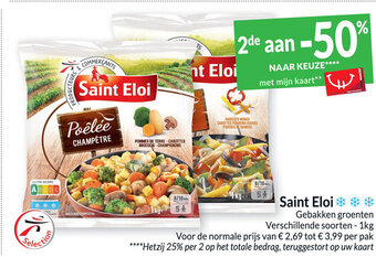 Intermarché Saint Eloi Gebakken Groenten aanbieding