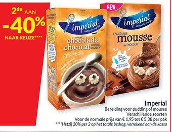 Imperial Bereiding voor Pudding of Mousse