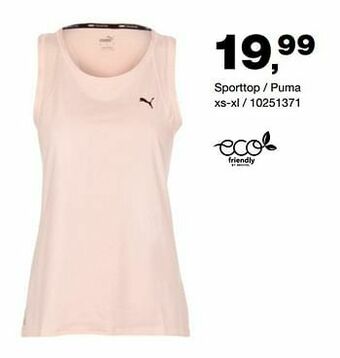 Bristol Sporttop - puma aanbieding