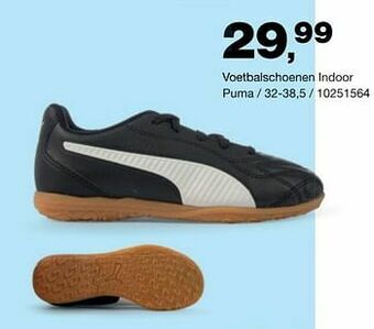 Voetbalschoenen indoor puma
