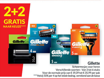 Gillette Scheermesjes voor Heren