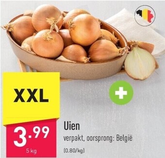 ALDI Uien aanbieding