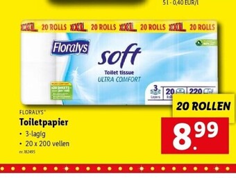 Lidl Toiletpapier aanbieding