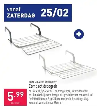 ALDI Compact droogrek aanbieding