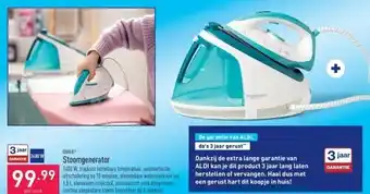 ALDI Stoomgenerator aanbieding