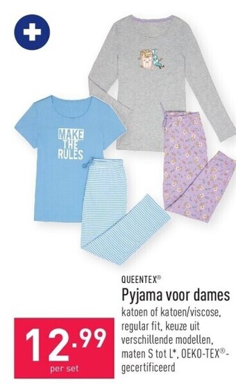 ALDI Pyjama voor dames aanbieding