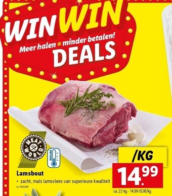Lidl Lamsbout aanbieding