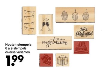 Houten stempels
