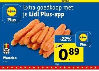 Lidl Wortelen aanbieding