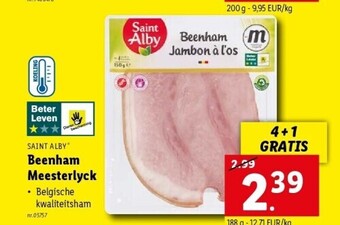 Lidl Beenham meesterlyck aanbieding