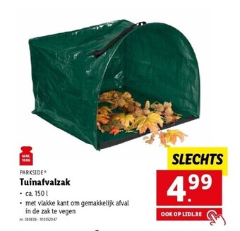 Lidl Tuinafvalzak aanbieding