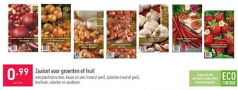ALDI Zaaiset voor groenten of fruit aanbieding