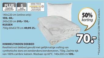Jysk Himmeltinden dekbed aanbieding