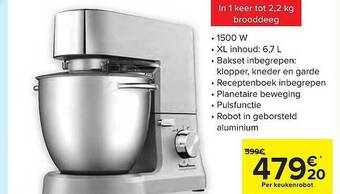 Carrefour Keukenrobot aanbieding