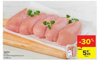 Carrefour Kipfilet aanbieding