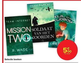 Carrefour Boeken aanbieding