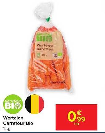 Carrefour Wortelen aanbieding