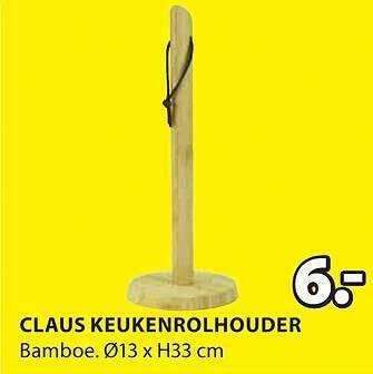 Claus keukenrolhouder