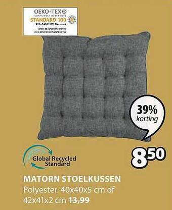 Jysk Matorn stoelkussen aanbieding