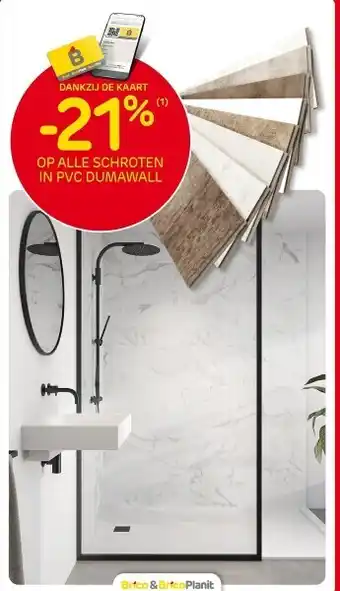 Brico Alle schroten in pvc dumawall aanbieding