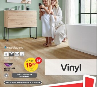 Brico Vinylvloer sense aanbieding