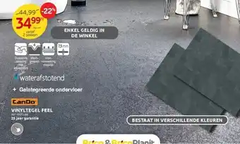 Brico Vinyltegel feel aanbieding