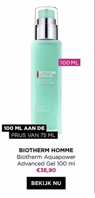 ICI PARIS XL Biotherm homme aanbieding