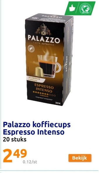 Palazzo Koffiecups Espresso Intenso 20 stuks