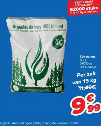 Zak Pellets 15kg