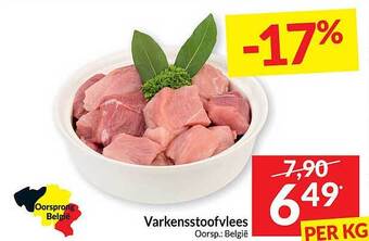 Intermarché Varkensstoofvlees aanbieding