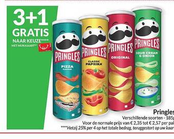 Intermarché Pringles aanbieding