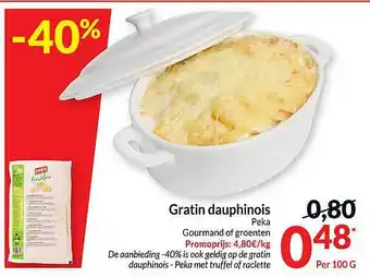 Intermarché Gratin dauphinois peka aanbieding