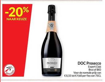 Intermarché Doc prosecco aanbieding